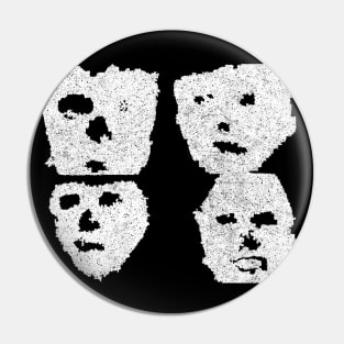 Talking Heads / Remain In Light / Minimalist Graphic Artwork Design Pin