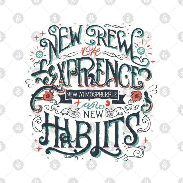 new experience, new year, new atmosphere and new habits by Ridzdesign