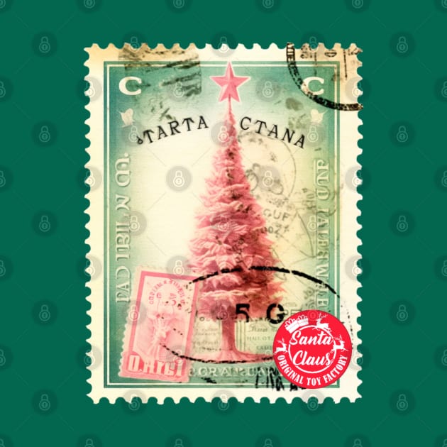 christmas tree stamp by katalinaziz