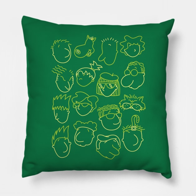 Killer Tofu Pillow by CoDDesigns