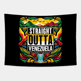 Straight Outta Venezuela Tapestry