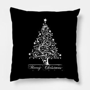 Merry Christmas Tree Pillow