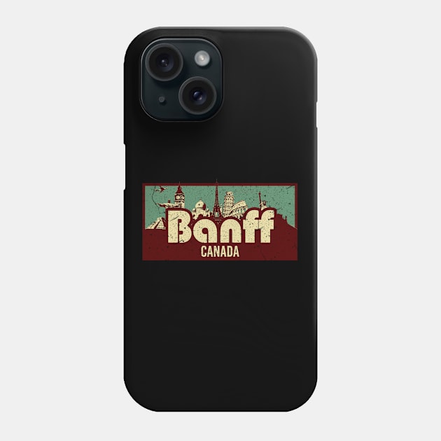 Banff Canada Phone Case by SerenityByAlex