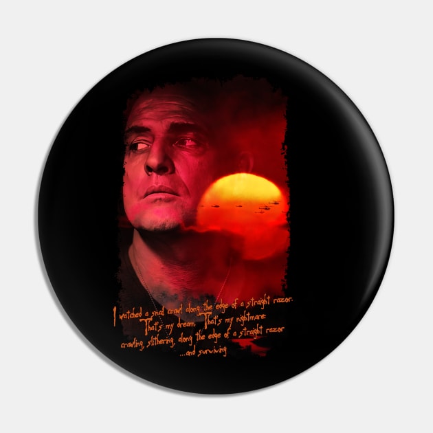 Apocalypse Now Colonel Kurtz Design Pin by HellwoodOutfitters