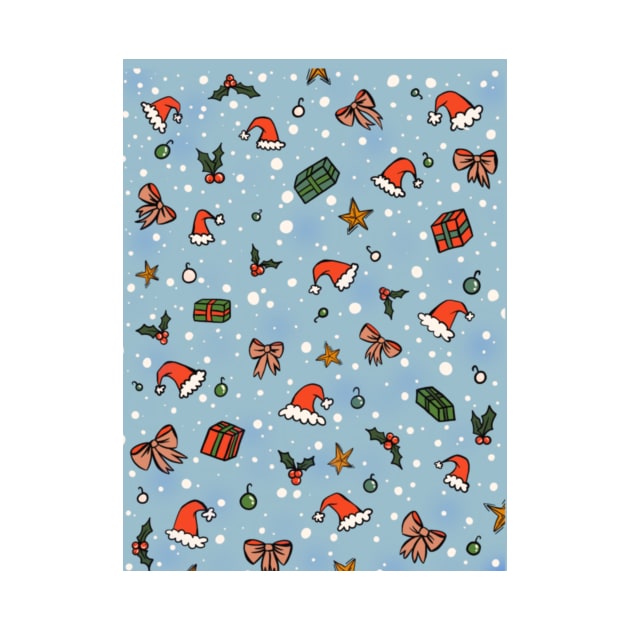 Christmas Pattern by BumbleB-Design