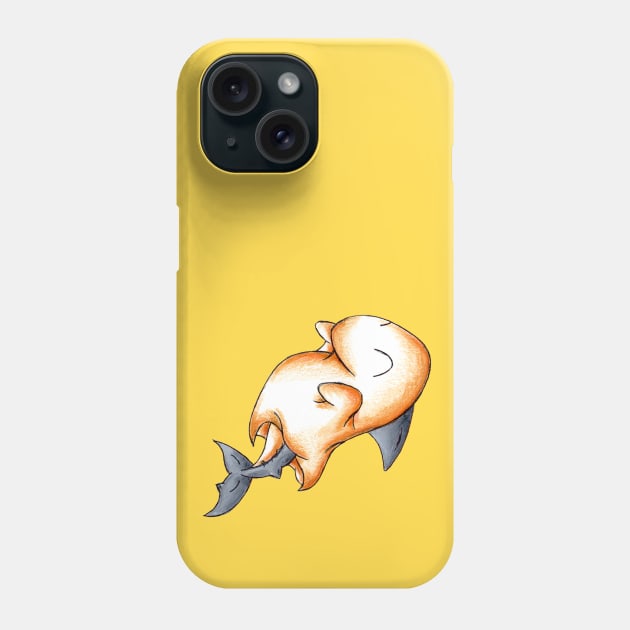 Spooky Shark Phone Case by KristenOKeefeArt