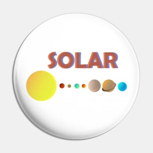 Solar system Pin