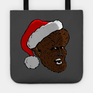 a wolfy christmas Tote