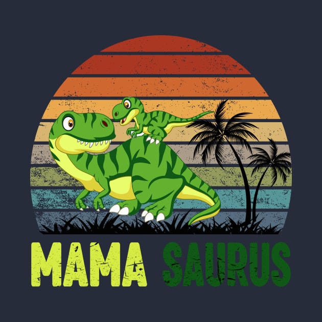 Mama saurus by Roberto C Briseno