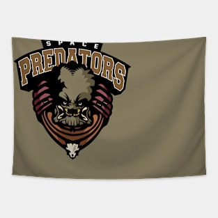 Space Predators Tapestry