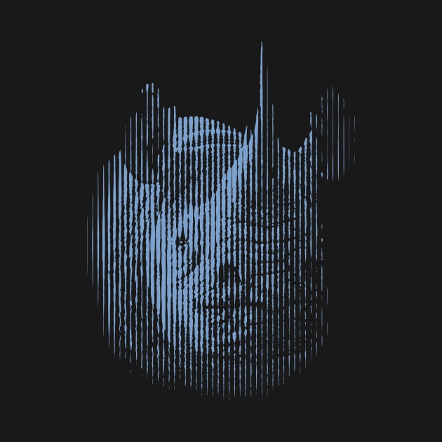 Black Rhino in Blue by scotch