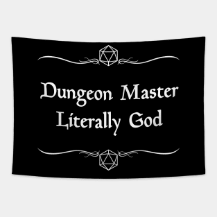 Dungeon Master Literally God Tapestry