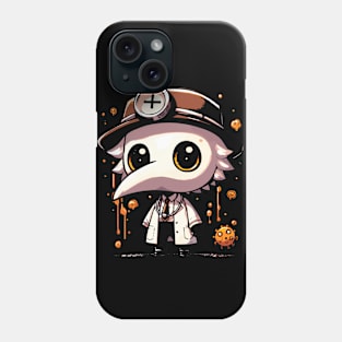 Kawaii plague doctor Phone Case