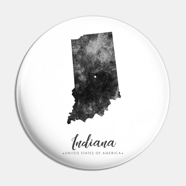 Indiana state map Pin by StudioGrafiikka