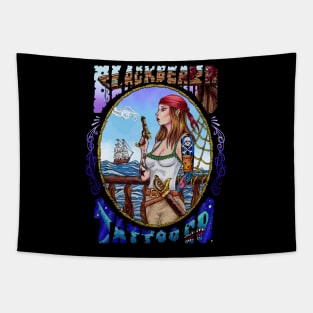 Blackbeard Tattoo Co. Tapestry