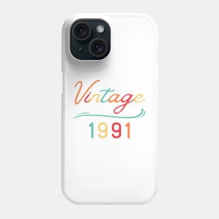 Vintage 1991 Phone Case