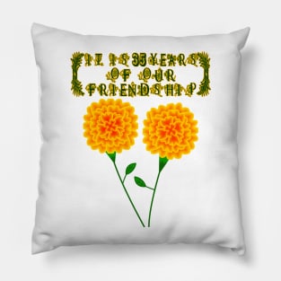 It Is 35 Years Of Our Friendship Pillow