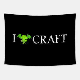 I Love Craft ✅ Cthulhu - H. P. Lovecraft Tapestry