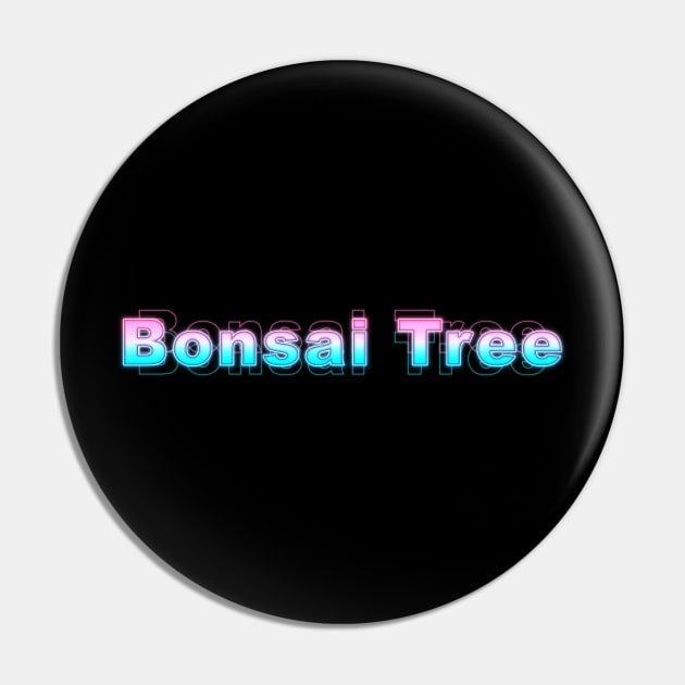 Bonsai Tree Pin by Sanzida Design