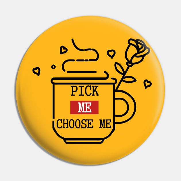 pick me choose me Pin by watekstore