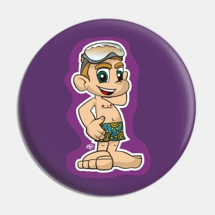 Beach Boy Pin