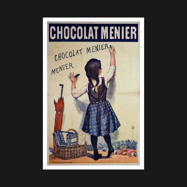 Affiche Chocolat Menier by Cartsandra B