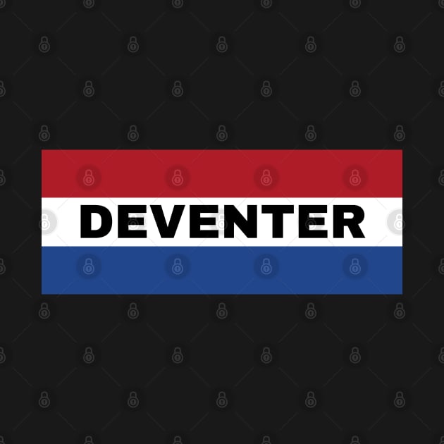 Deventer City in Dutch Flag by aybe7elf