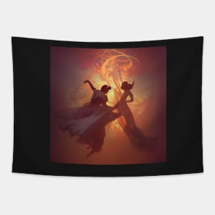 Demon Dance Tapestry