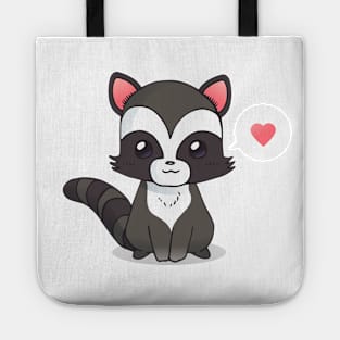 Cute Raccoon Tote