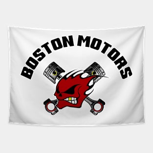 Boston Motors Tapestry