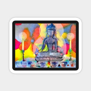 Vajrasattva in Rainbow Light Magnet