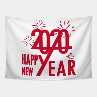 happy new year 2020 Tapestry