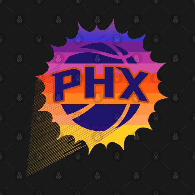 Phoenix Suns  Basketball by GLStyleDesigns