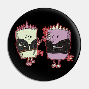 Punkrock Pillowfight Pin