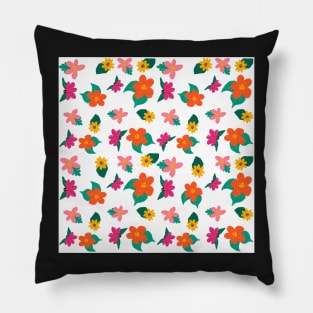Colorful Floral Pillow
