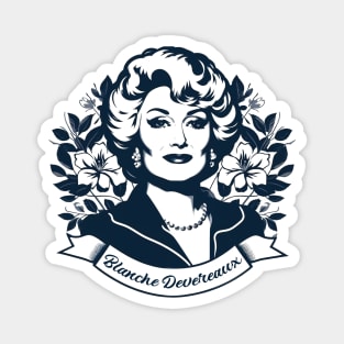 Blanche Devereaux // Vintage Fan Art Magnet