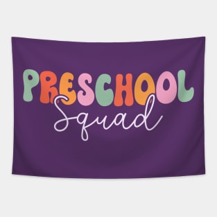 Preschool Squad Retro Groovy Tapestry