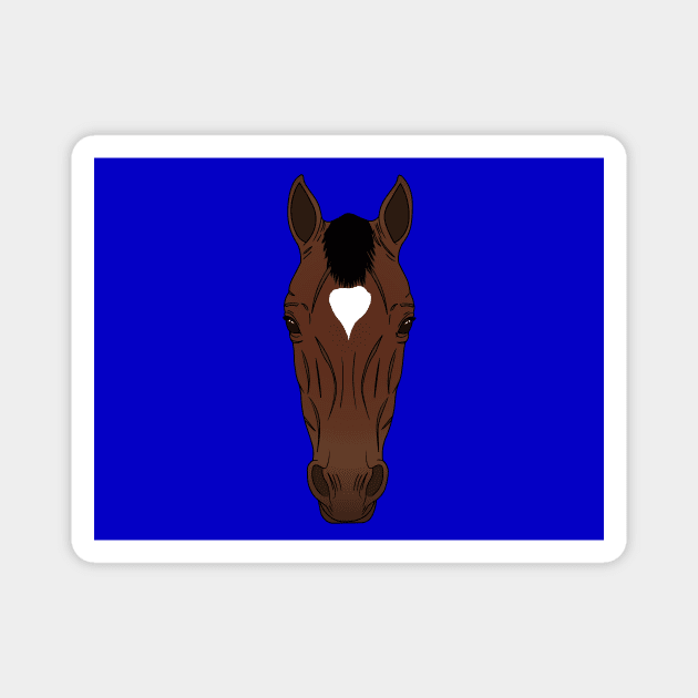 CROSS COUNTER - RACEHORSE Magnet by emilybraz7