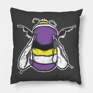 Nonbinary Bee Pillow