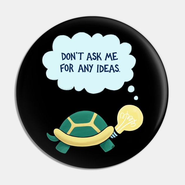 Cynical Turtle Pin by lupi