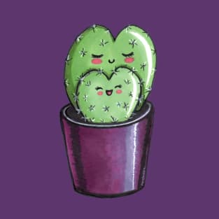 Cute cactus  mom T-Shirt