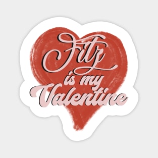 Fitz is my Valentine, Keeper of the Lost Cities fan art Magnet