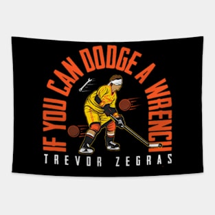 Trevor Zegras If You Can Dodge A Wrench Tapestry