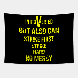 Cobra Kai Strike First Strike Hard Introverted Tapestry