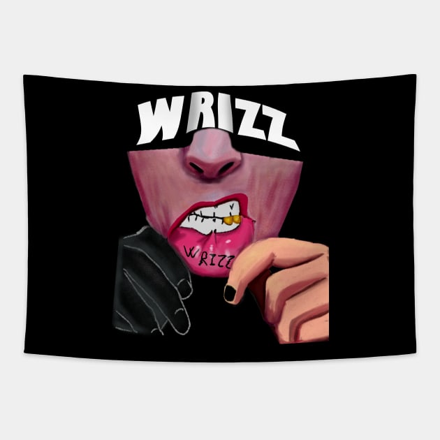 Wrizz from rizz city Tapestry by Phantom Troupe