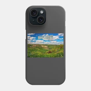 North Dakota Badlands Phone Case