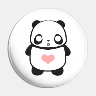 'Very Kawaii Panda Cartoon' Cute Panda Gift Pin