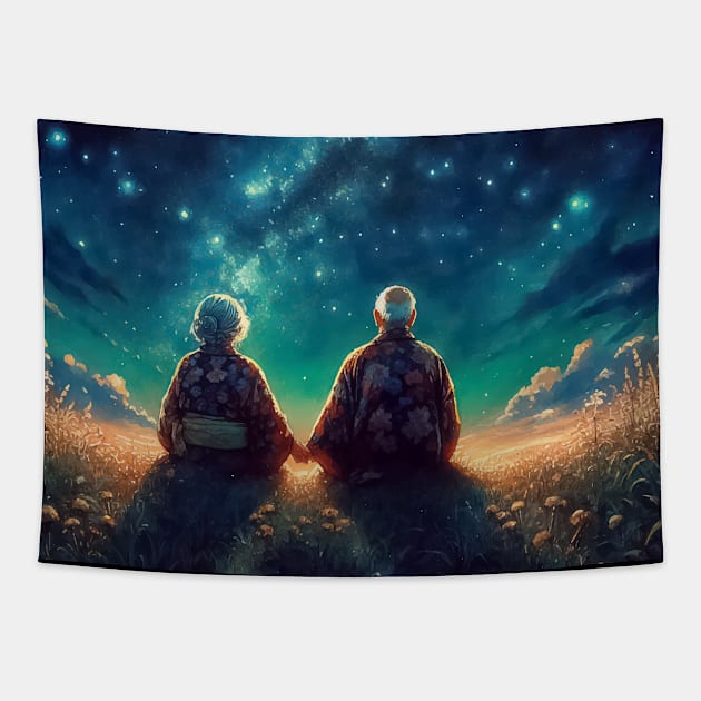 Love Forever Tapestry by TomFrontierArt