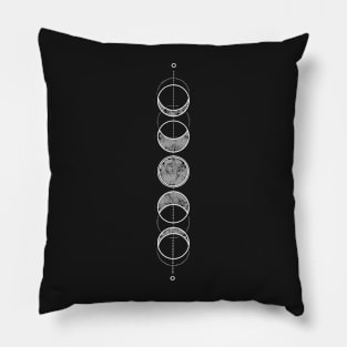 Moon phases Pillow