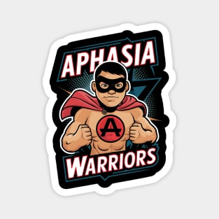 Aphasia Warrior Awareness Magnet